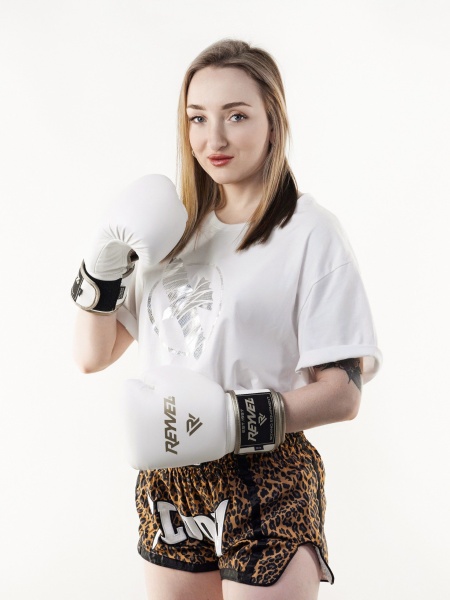 Шорты Муай-Тай Fluory Leopard