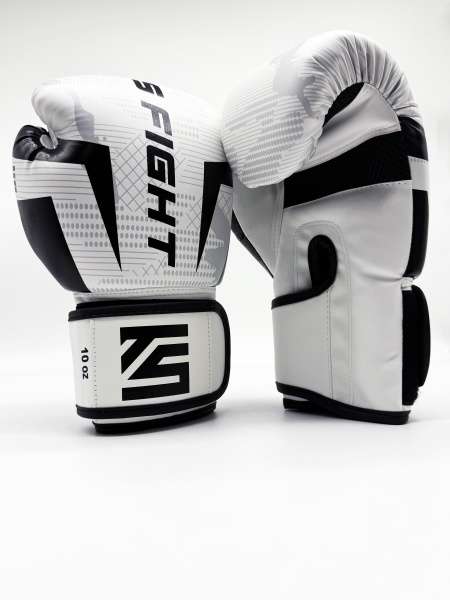 Перчатки для бокса Tomorrow Star Fury White Black