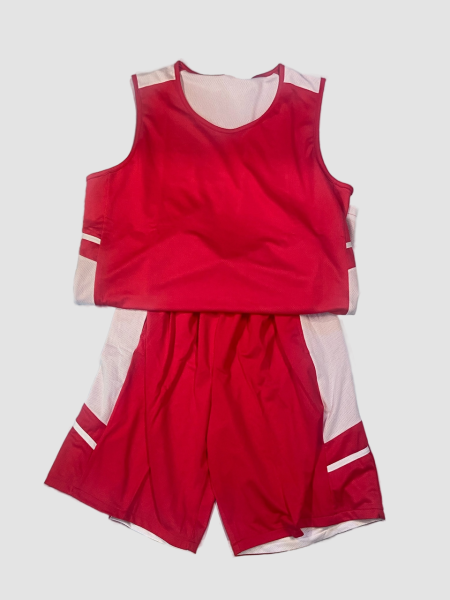 Баскетбольная форма красная MDS-8909