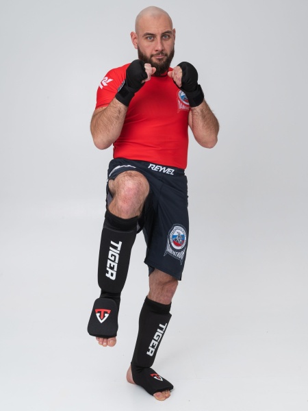 Защита голени и стопы TS Sport TIGER (черный)