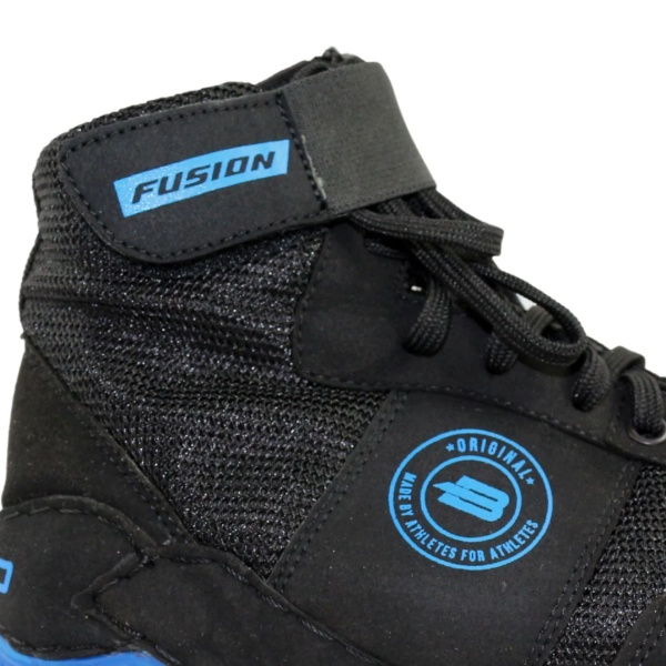 Борцовки BoyBo Fusion, черно-синие, BB252