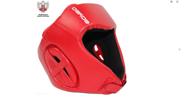 Шлем BoyBo TITAN,IB-24 (одобрены ФБР), красный (L)