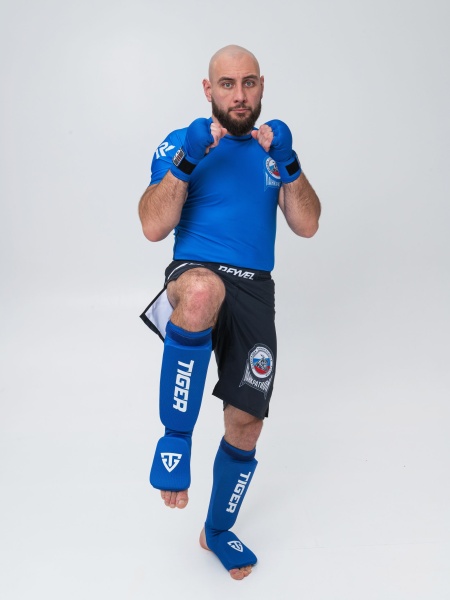 Защита голени и стопы TS Sport TIGER (синий)