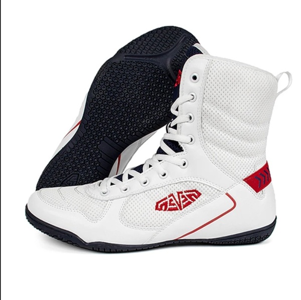 Боксерки MINGSIBO  бело-красные