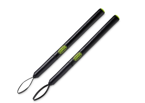 Тренерские палки LEADERS Boxing Punch Sticks BK (ONE, кожа, черный)
