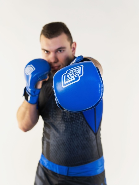 Перчатки Союз ММА TFG (синие)