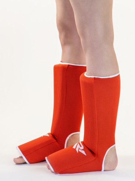 Защита голени и стопы  RV формованная красная