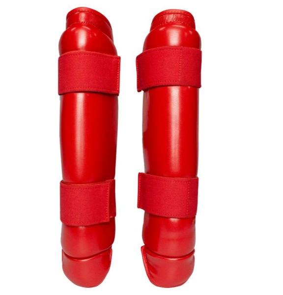 Защита голени BoyBo KNOCK OUT, IK-35 (одобрено ФКР) красный