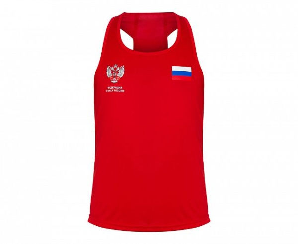 Майка боксерская Clinch Competition (красный)