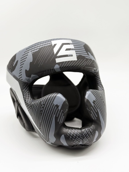 Шлем для бокса Tomorrow Star Shadow Black Gray