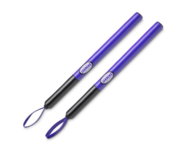 Тренерские палки LEADERS Boxing Punch Sticks PUR (ONE, кожа, фиолетовый)