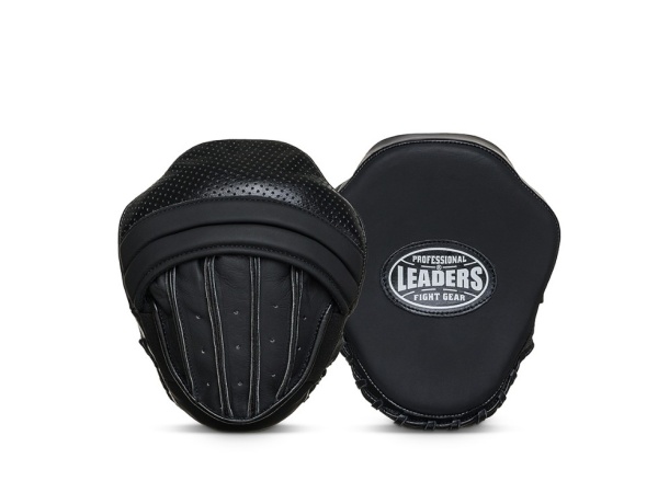 Лапы тренерские LEADERS TACTICAL CROW'S FEET BK (ONE, кожа, черный)