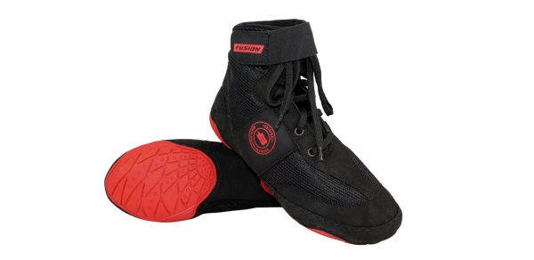 Борцовки BoyBo Fusion, чёрный с красным, BB252