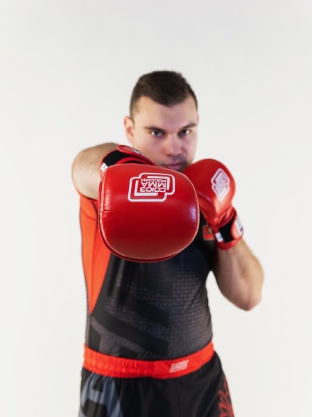 Перчатки Союз ММА TFG (красные)