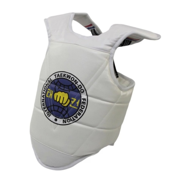 Жилет для тхэквондо, белый, MFL