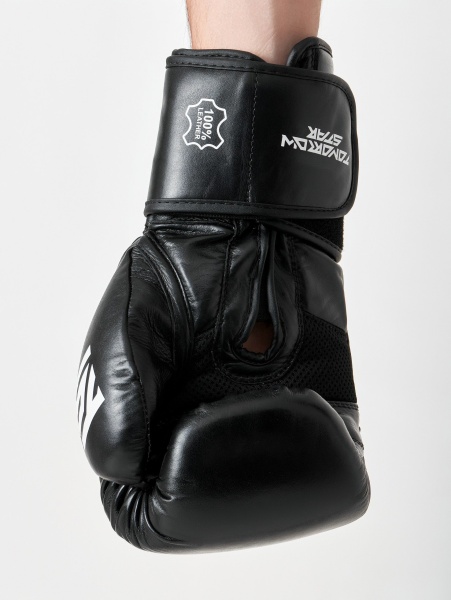 Перчатки боксерские Pay Attention on Tomorrow Star  (натуральная кожа)