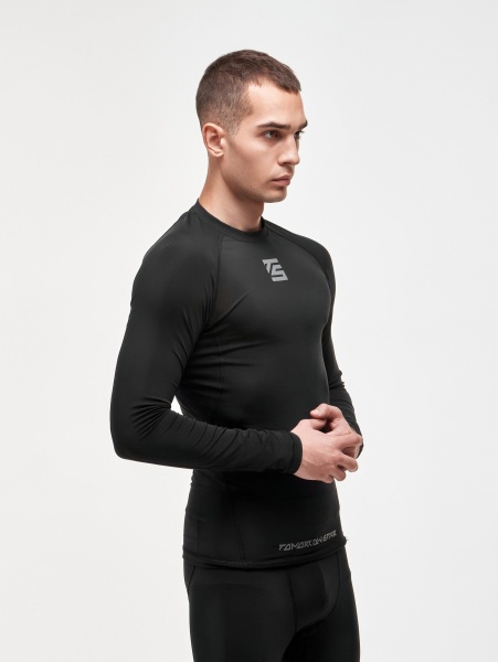 Рашгард Tomorrow Star Full Black Line