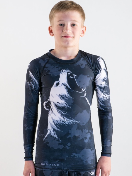 Рашгард для MMA Rusco Sport Grizzly, детский