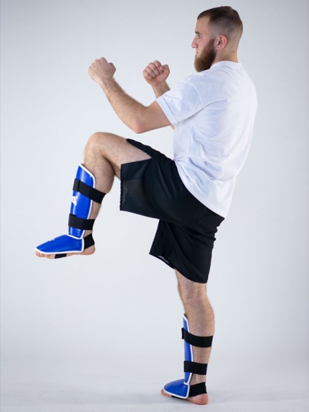 Защита голени и стопы  Reyvel Classic синяя