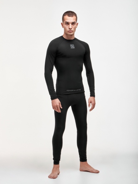 Рашгард Tomorrow Star Full Black Line