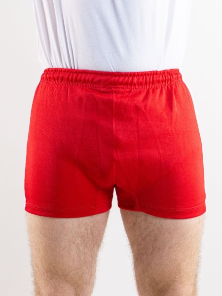 Шорты для самбо BoyBo красные, BS350