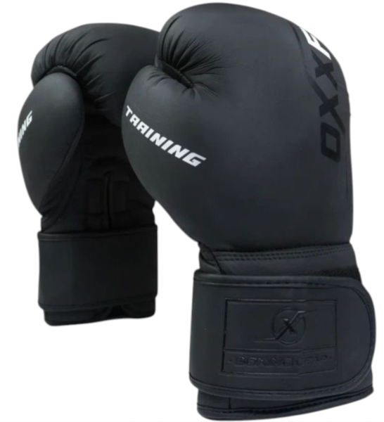 Перчатки боксерские OxxFire Training, черные