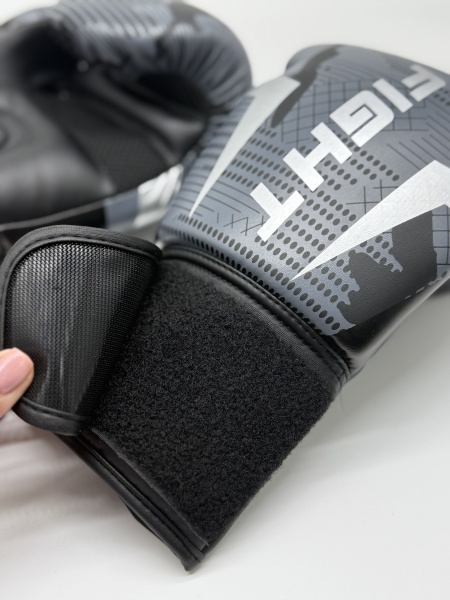 Перчатки для бокса Tomorrow Star Shadow Black Gray