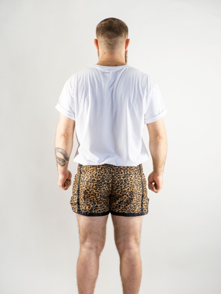 Шорты Муай-Тай Fluory Leopard