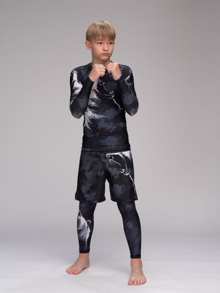 Рашгард для MMA Rusco Sport Grizzly, детский