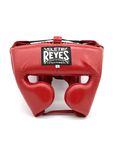 Шлем боксерский, тренировочный Cleto Reyes CE382 (красный)
