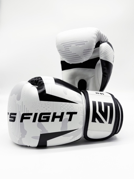 Перчатки для бокса Tomorrow Star Fury White Black
