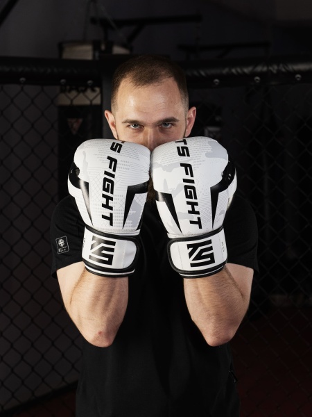 Перчатки для бокса Tomorrow Star Fury White Black