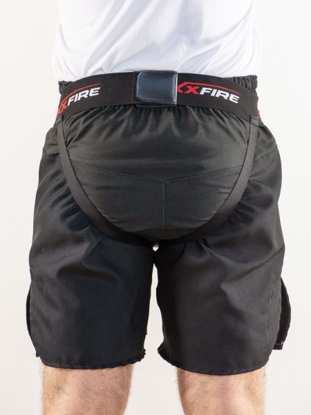 Металлическая защита паха OXXFIRE , черная