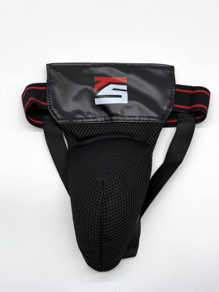 Защита паха Tomorrow Star Red Line (M) черная