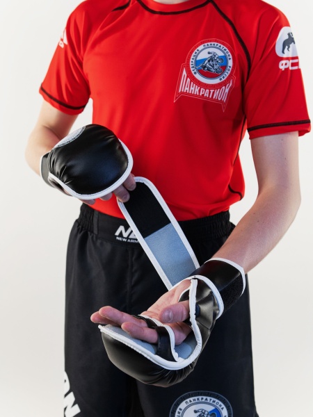 Перчатки NEW ARMOR Панкратион ( Черный)