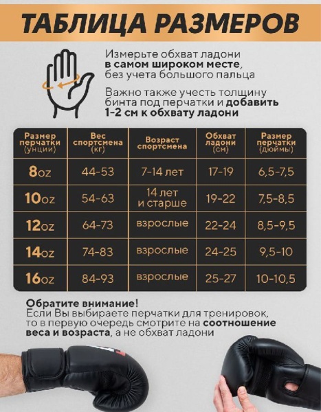 Перчатки боксерские Gladiator