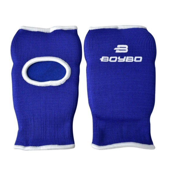 Накладки для каратэ BoyBo BO130, хлопок, синие