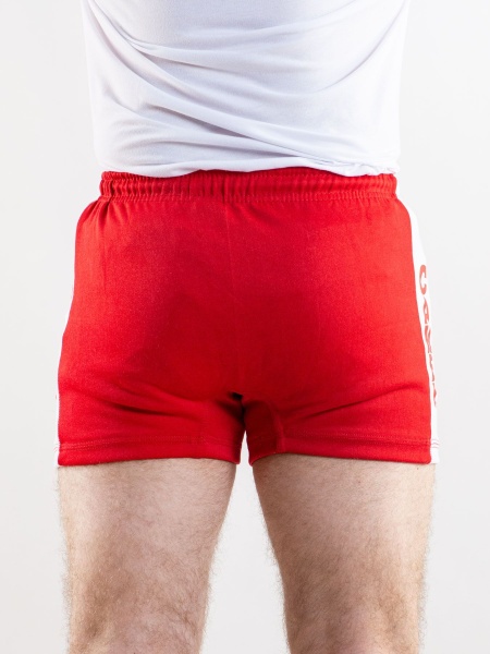 Шорты для самбо BoyBo красные, BS350