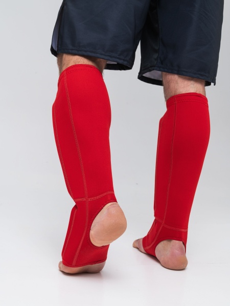 Защита голени Neoprene New Armor красный