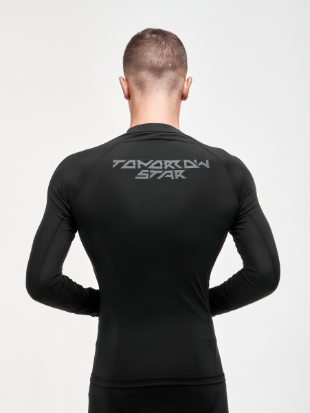 Рашгард Tomorrow Star Full Black Line