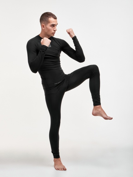 Штаны компрессионные Tomorrow Star Black Line