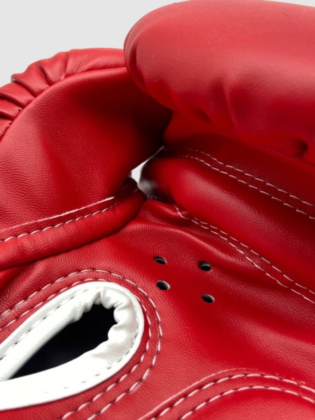 Перчатки боксёрские Reyvel Винил 80 (Красные)