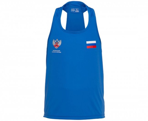 Майка боксерская Clinch Competition (синия)