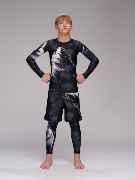 Рашгард для MMA Rusco Sport Grizzly, детский