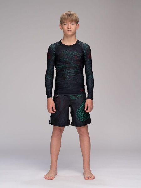 Рашгард для MMA Rusco Sport SNAKE, детский