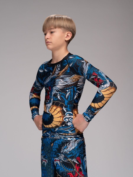 Рашгард для MMA Rusco Sport Dragon, детский