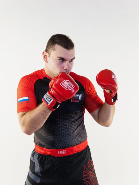 Перчатки Союз ММА TFG (красные)