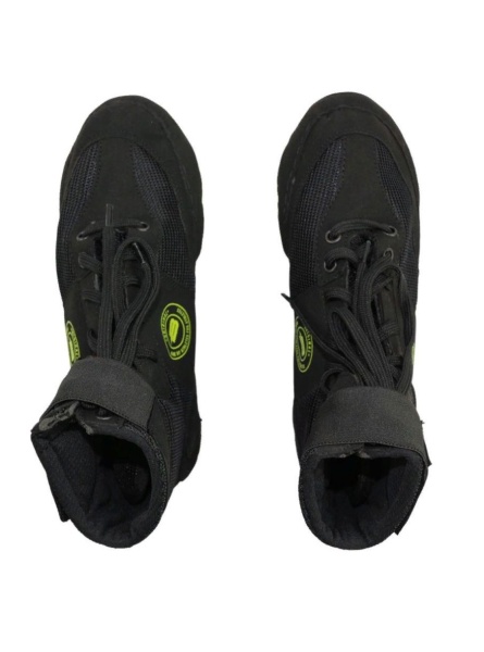 Борцовки BoyBo Fusion, черно-зелёные