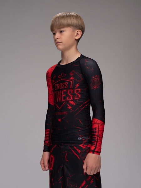 Рашгард для MMA Rusco Sport CROSS FITNES, детский