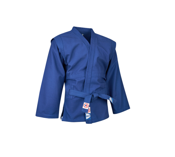 SSJ-10369 Куртка САМБО JUNIOR синяя